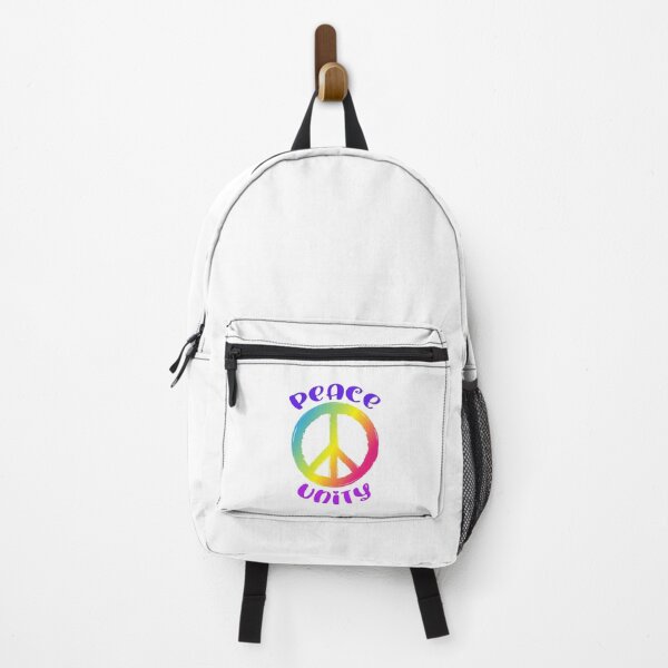 Item preview, Peace and Unity Rainbow Peace Sign Statement designed and sold by DigitalPie.