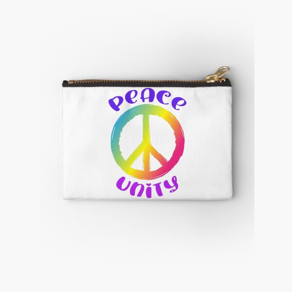 Item preview, Peace and Unity Rainbow Peace Sign Statement designed and sold by DigitalPie.