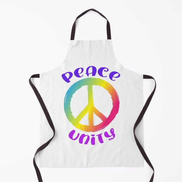 Item preview, Peace and Unity Rainbow Peace Sign Statement designed and sold by DigitalPie.