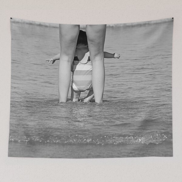 Item preview, Baby Wading Sea Beach designed and sold by Anna Lemos.