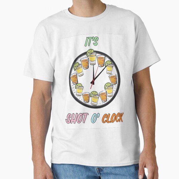 Vista previa del artículo con la obra «Shot O Clock», diseñado y vendido por carlyveasy.