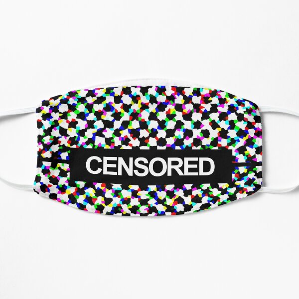 Censored Word Face Masks Redbubble - nwo wristband roblox