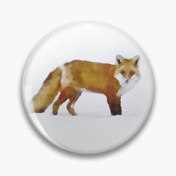 Item preview, Fox in snow designed and sold by GraphikNook.