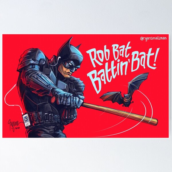 Item preview, ROB BAT BATTIN' BAT designed and sold by ryansmallman.