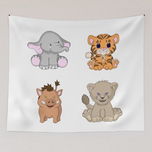 Item preview, Cute Animal Buddies designed and sold by Designs by Greylady.