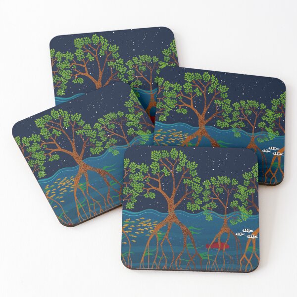 Item preview, Magical mangrove forest designed and sold by Philcohnartist.