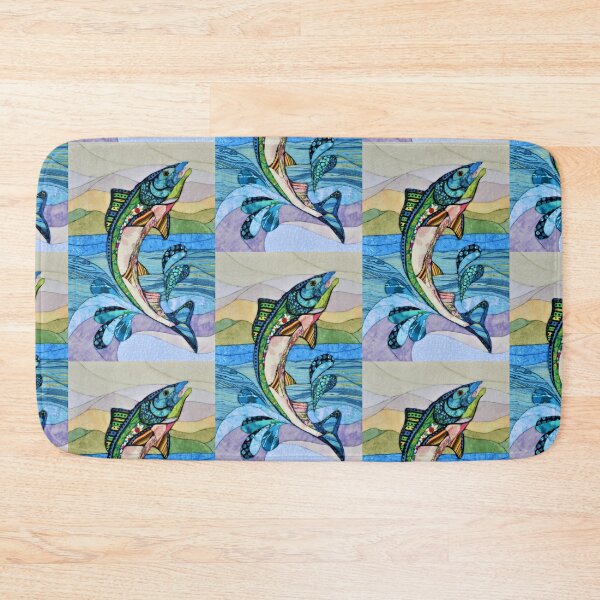 Item preview, Jumping Trout designed and sold by JenniBarry.