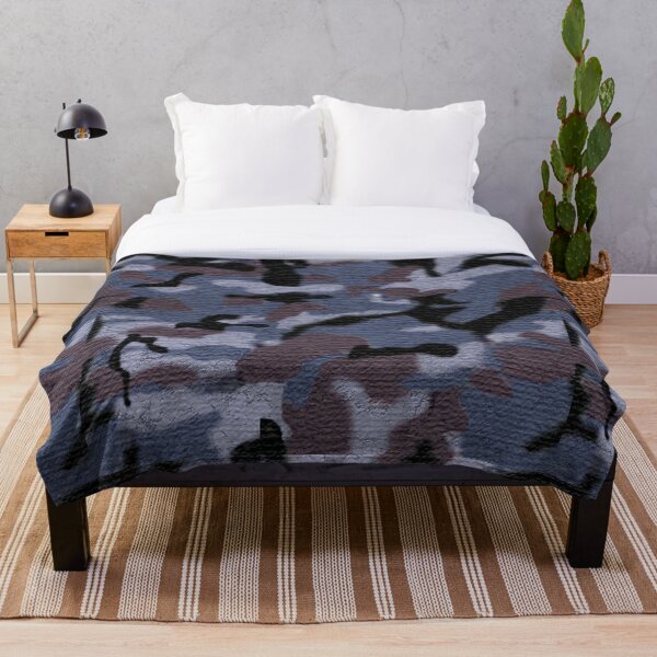 Item preview, Blue, black, brown and white Camouflage designed and sold by YaNative.