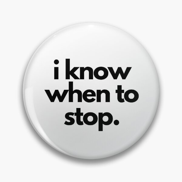 Item preview, When to Stop White Lie Party Funny Quote  designed and sold by luchik-and-co.