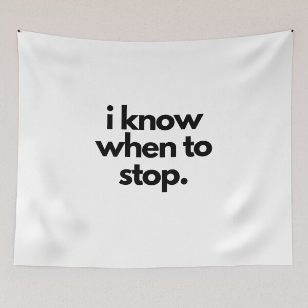 Item preview, When to Stop White Lie Party Funny Quote  designed and sold by luchik-and-co.