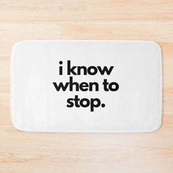 Item preview, When to Stop White Lie Party Funny Quote  designed and sold by luchik-and-co.