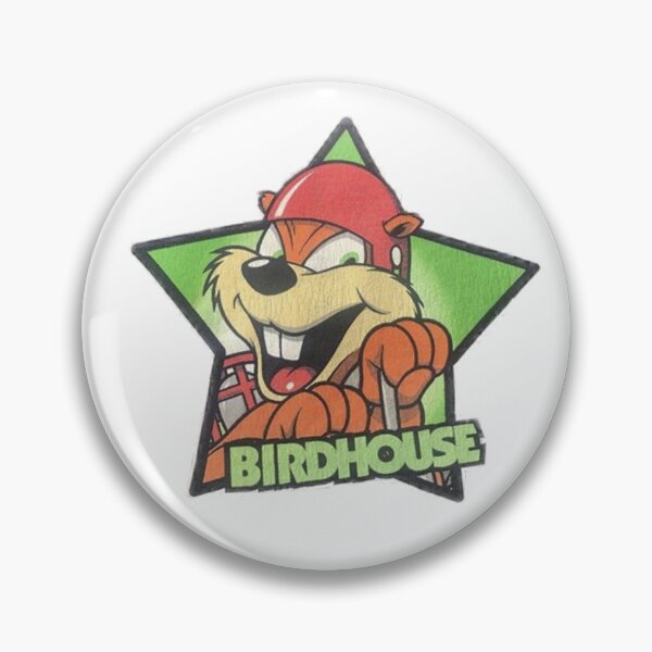 Item preview, Vintage Birdhouse Tony Hawk Bird House Hook Ups Skate Brand Cartoon Hookups Hook-Ups Beaver Bomb designed and sold by jackyboi.