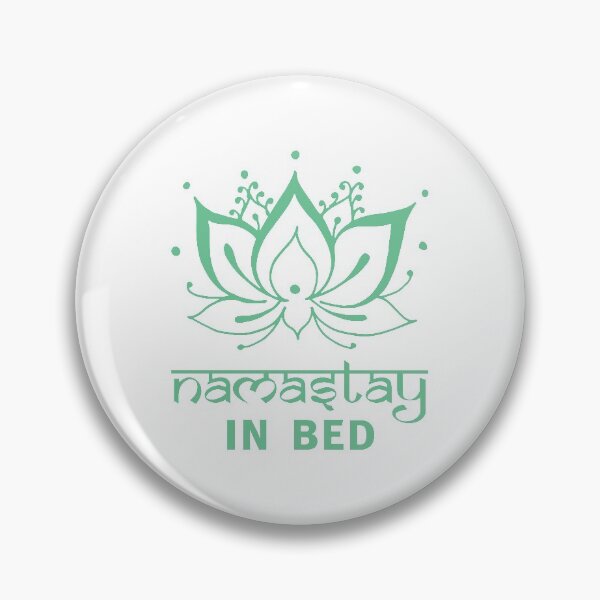 Item preview, namastay in bed designed and sold by GraphikNook.