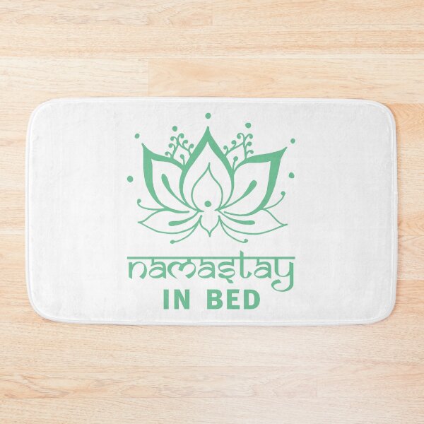 Item preview, namastay in bed designed and sold by GraphikNook.