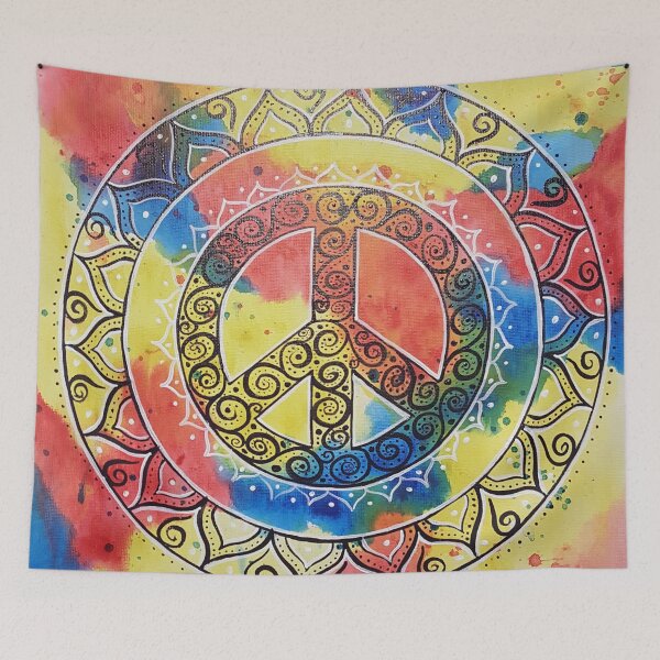 Item preview, Peace mandala 200306 designed and sold by Kris Fairchild.