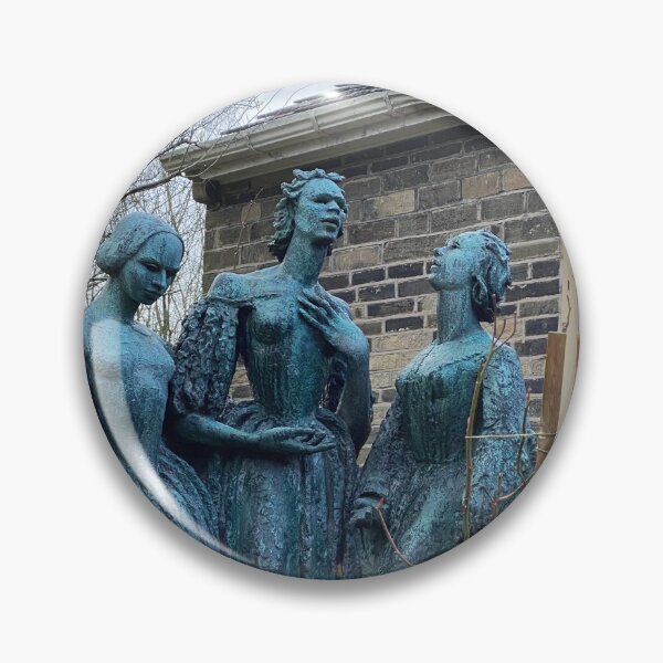 Item preview, Brontë sculpture with rose designed and sold by Pelikancrazy.