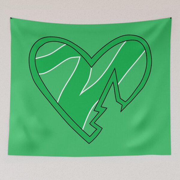 Item preview, HBK Green Heart designed and sold by Linubidix.
