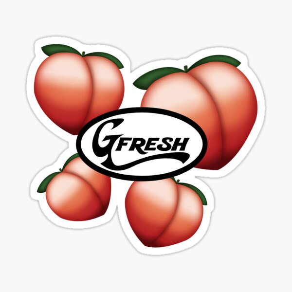OG Party Peach Sticker