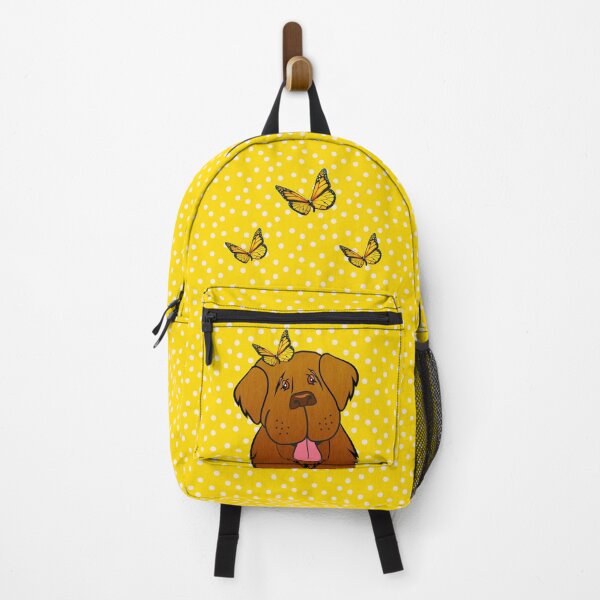 Brown Newfie Butterfly Backpack