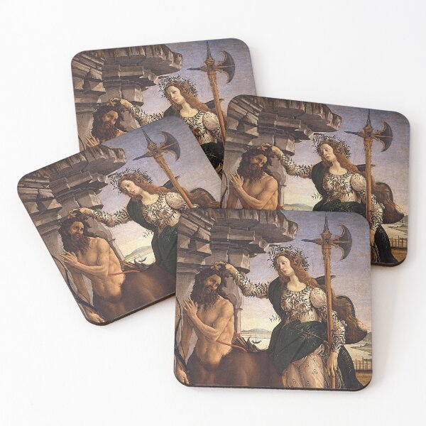 Item preview, Pallas and the Centaur - Sandro Botticelli Italian Master Renaissance Painting designed and sold by ThievingNargles.