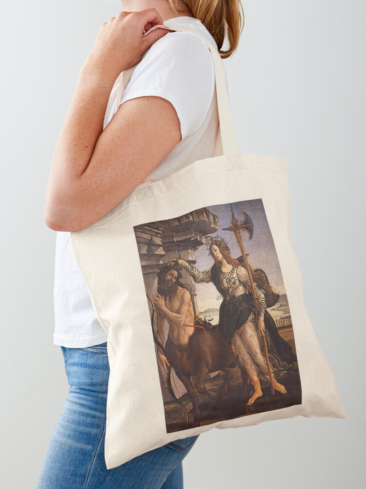 Pallas and Centaur Tote Bag by Sandro Botticelli - Pixels