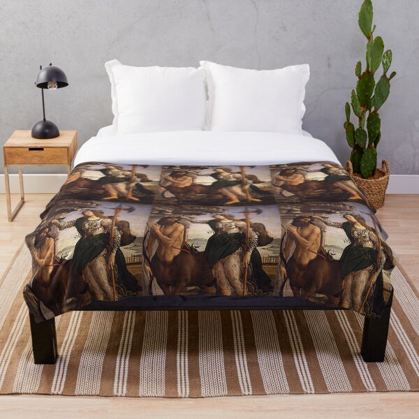 Item preview, Pallas and the Centaur - Sandro Botticelli Italian Master Renaissance Painting designed and sold by ThievingNargles.