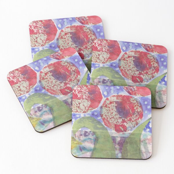 Item preview, Breadseed Poppies and Hosta Leaves designed and sold by nighthawkstudio.