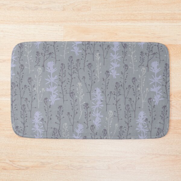 Item preview, Dimmed twilight. Winter. Wild herbs seamless pattern on dusty gray. Stay wild. Wild life designed and sold by Yulia Chepurova.