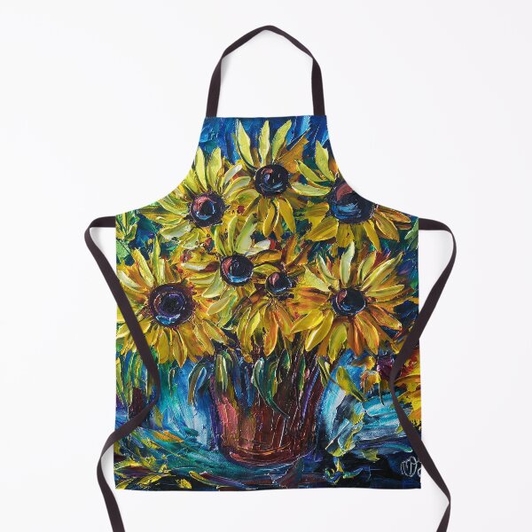 Item preview, SUNFLOWERS — Palette knife designed and sold by Lena Owens at OLena Art..