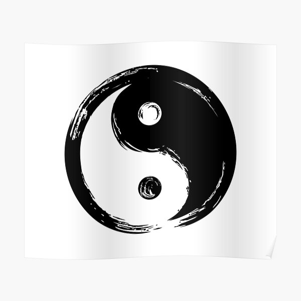 Yin Yang Posters Redbubble