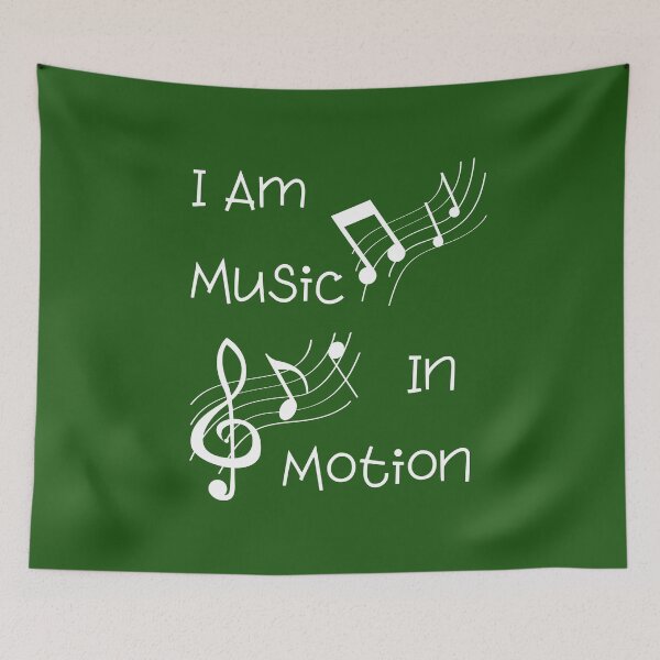 Item preview, I Am Music In Motion: Green Selection designed and sold by Intuitive Engines Apparel Co..