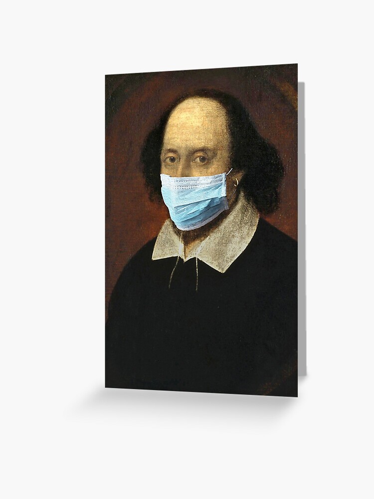 Shakespeare Card Mask