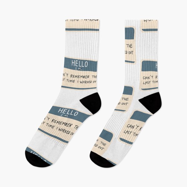 Item preview, Hello I Can’t Remember The Last Time I Worked Out designed and sold by Ceeds Artwork.