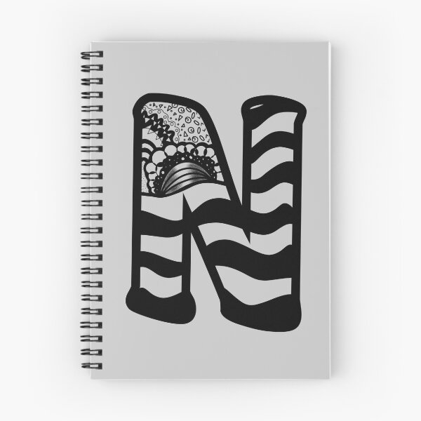 Item preview, Zentangle N designed and sold by aliartthings.
