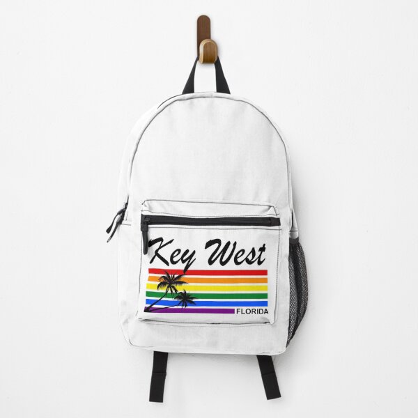 Item preview, Key West Florida USA rainbow palm tree vacation designed and sold by GeogDesigns.