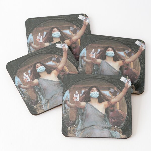 Item preview, Circe Offering the COVID Essentials to Ulysses designed and sold by bhermenze.