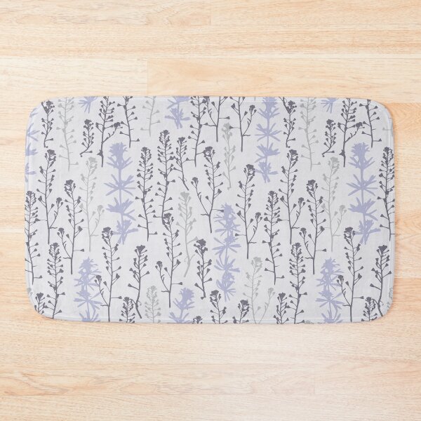 Item preview, Dim day. Winter. Wild herbs seamless pattern on light gray. Stay wild. Wild life designed and sold by Yulia Chepurova.