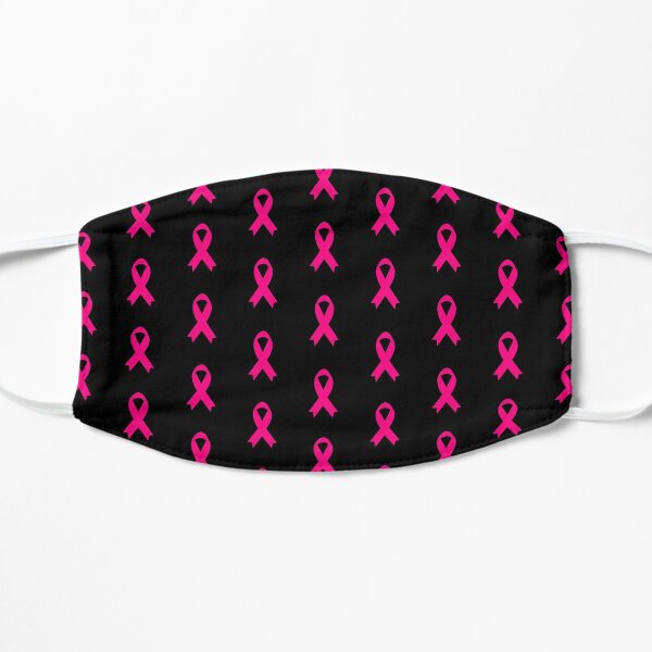 Pink Ribbon Awareness Flat Mask