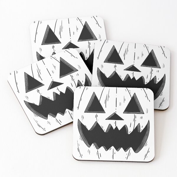 Item preview, Halloween or Anytime Scary All-In-One Pumpkin Monster Costume Design with Deeply Cut Face into Dark Unknown Depths! designed and sold by UrTops.