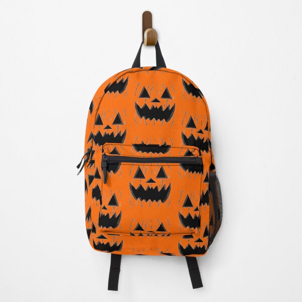 Item preview, Halloween or Anytime Scary All-In-One Pumpkin Monster Costume Design with Deeply Cut Face into Dark Unknown Depths! designed and sold by UrTops.