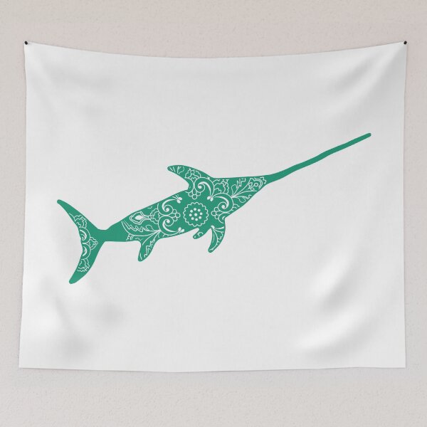 Item preview, Swordfish Mandala designed and sold by DesignsofWhimsy.