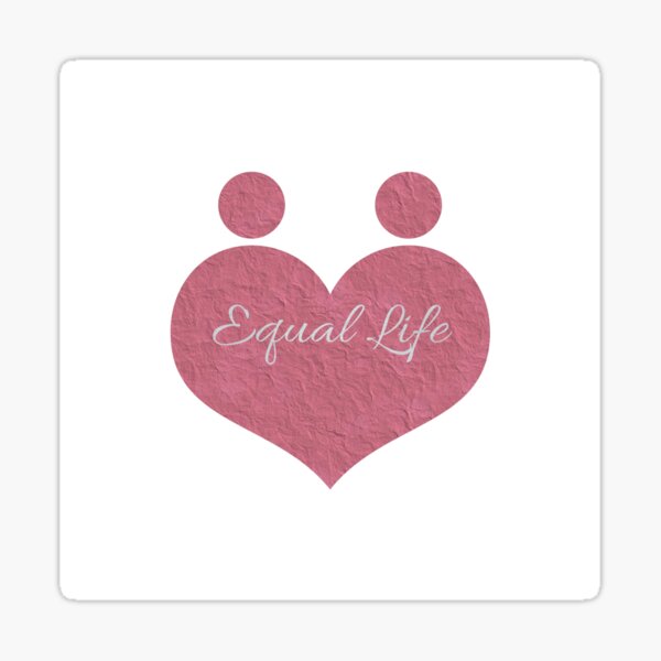 Equal Lifestyle Sticker