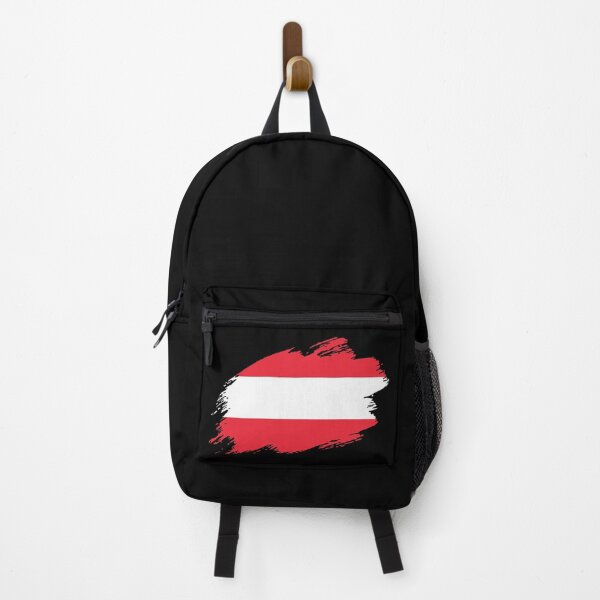 Item preview, Austria Austrian flag flag Vienna Alps designed and sold by GeogDesigns.