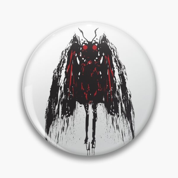 Item preview, Classic Infamous Mothman - Black Splatter designed and sold by OthersidePrints.