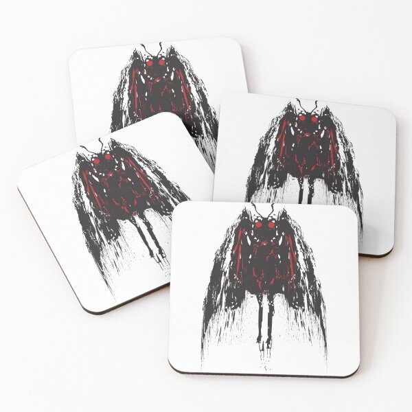 Item preview, Classic Infamous Mothman - Black Splatter designed and sold by OthersidePrints.