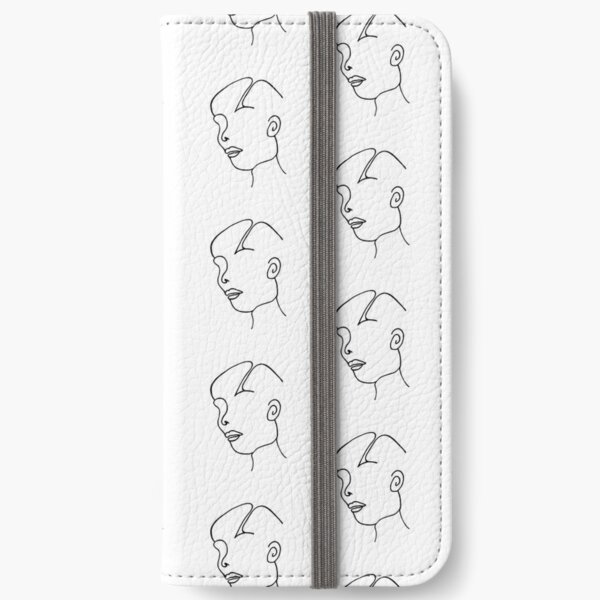 Minimalist Portrait iPhone Wallet