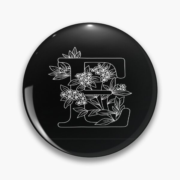 Item preview, Monogram Letter E_Black and White designed and sold by kklonat.