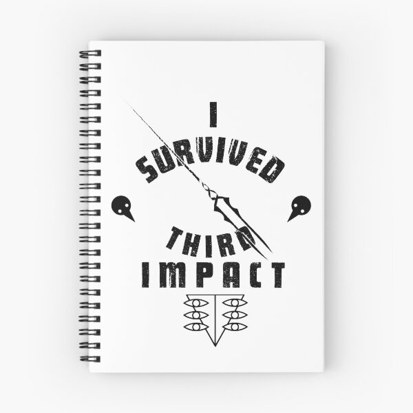 Item preview, I Survived Third Impact- Black Ver designed and sold by matherjack15.