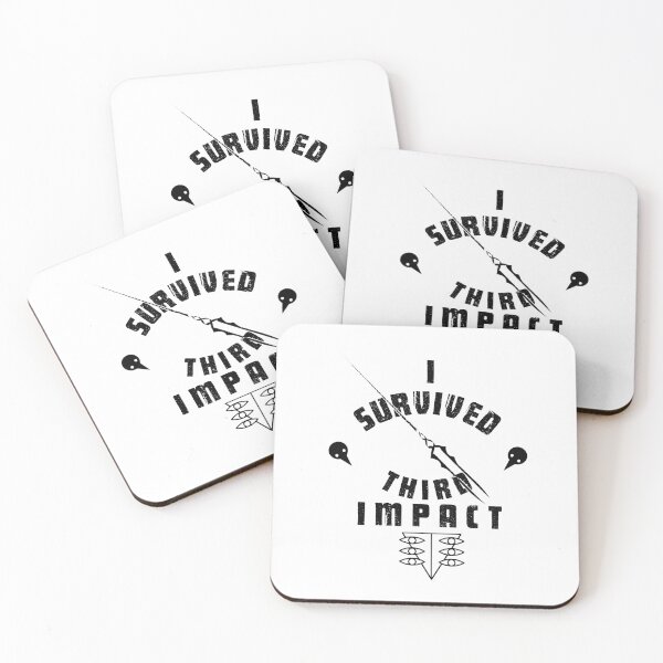 Item preview, I Survived Third Impact- Black Ver designed and sold by matherjack15.