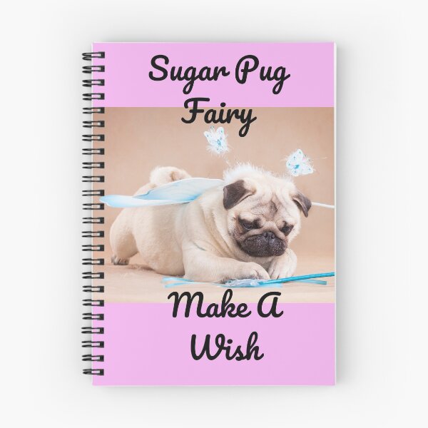 Item preview, The Fairy Pug Will Grant Your Wish! designed and sold by Mamalia.